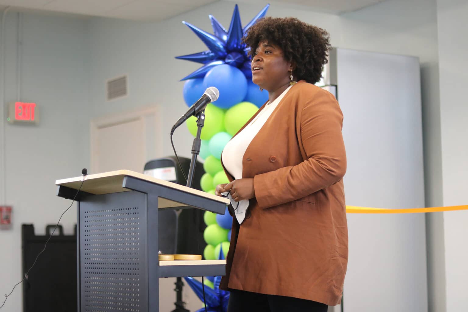 The W.G. Pearson Center Kitchen Ribbon Cutting Student U Durham