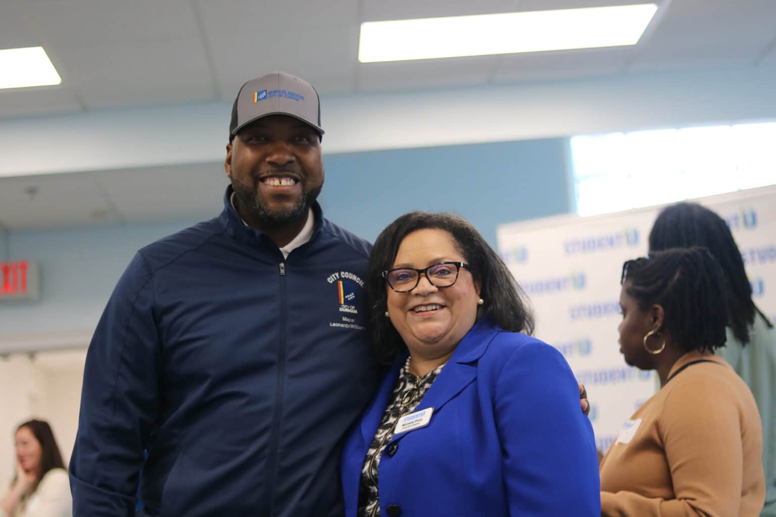 The W.G. Pearson Center Kitchen Ribbon Cutting Student U Durham